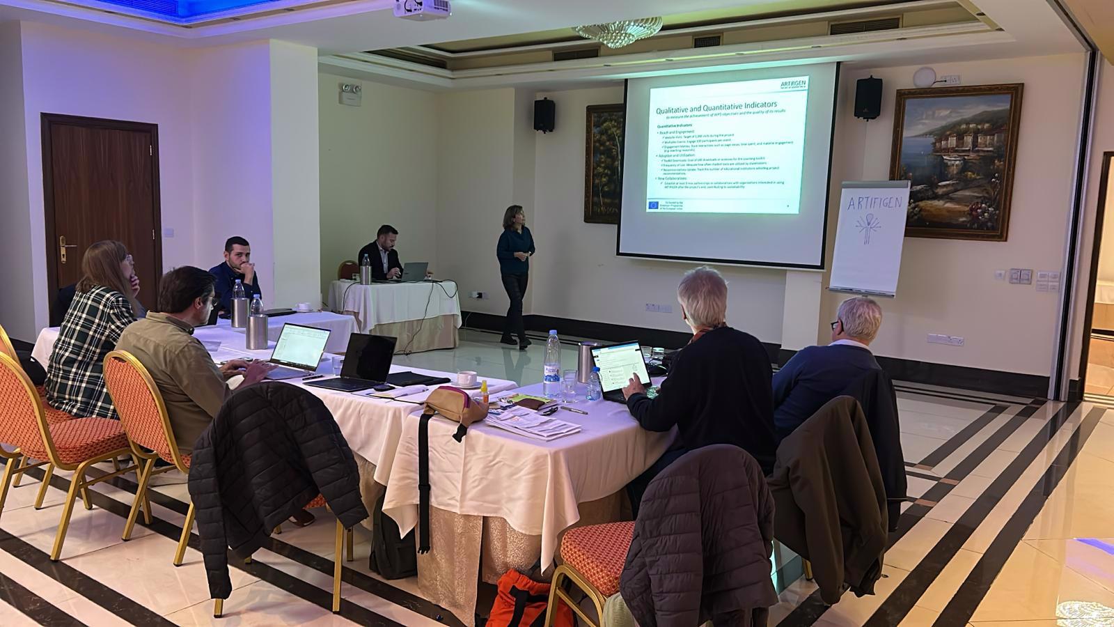 ARTIFIGEN (AI-based chatbot GPT integration coaching toolkit) Project Kick-off Meeting in Nicosia, Cyprus