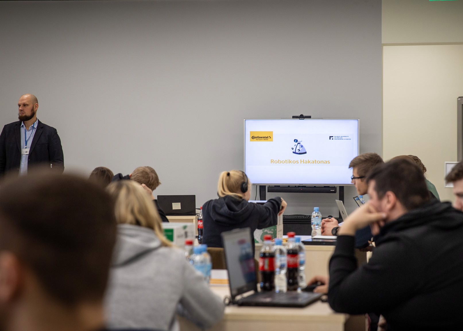 LET'S LOOK AT SOME MOMENTS FROM KTK AND CONTINENTAL LITHUANIA ROBOTICS HACKATHON 