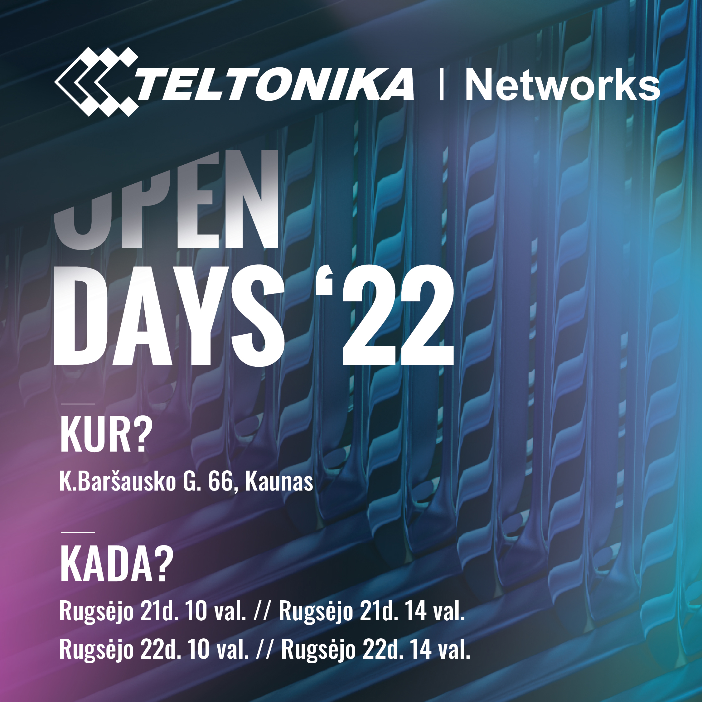 „Teltonika Networks“ kviečia į atvirų durų dienas