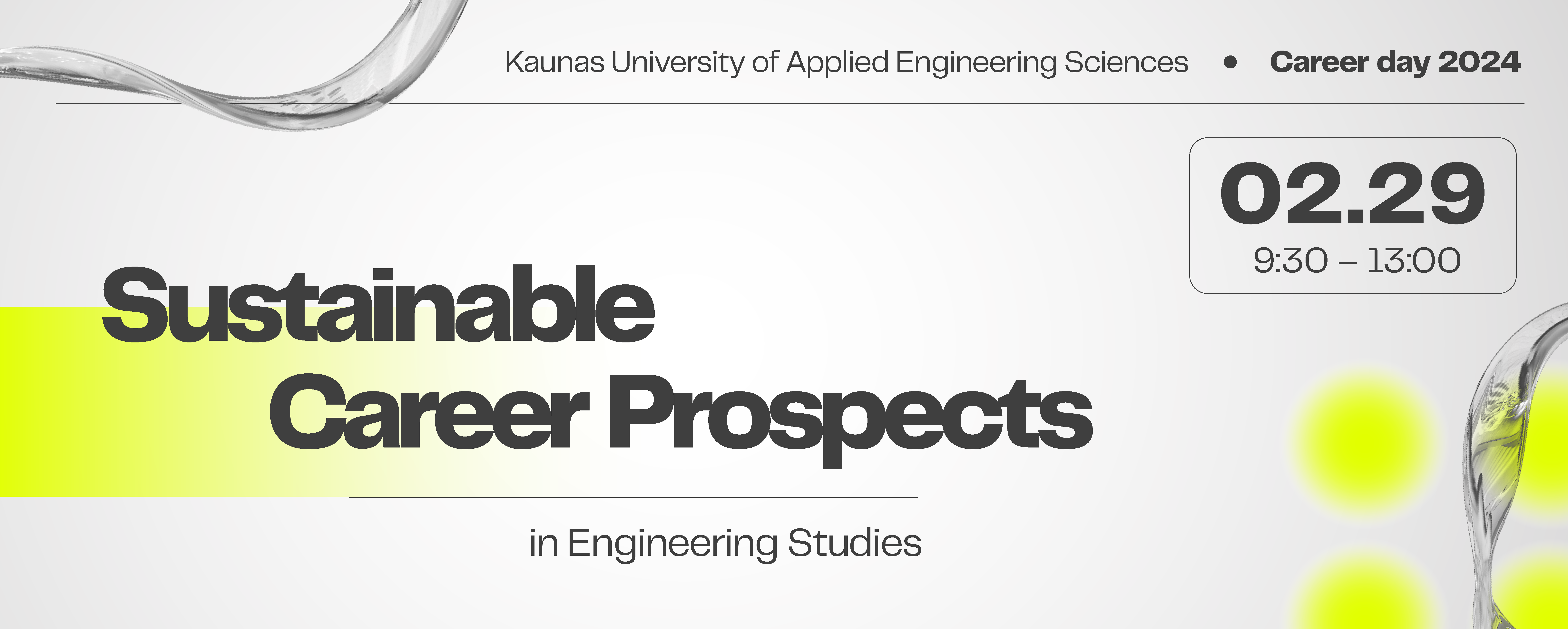 Career Day "Sustainable Career Prospects in Engineering Studies" 