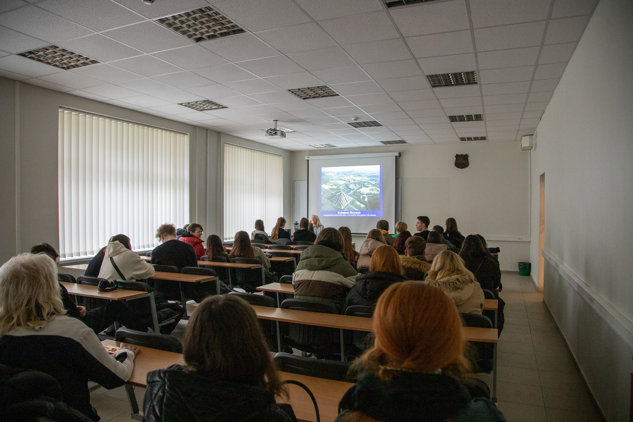 Ukrainiečių moksleivių vizitas Lietuvos inžinerijos kolegijoje