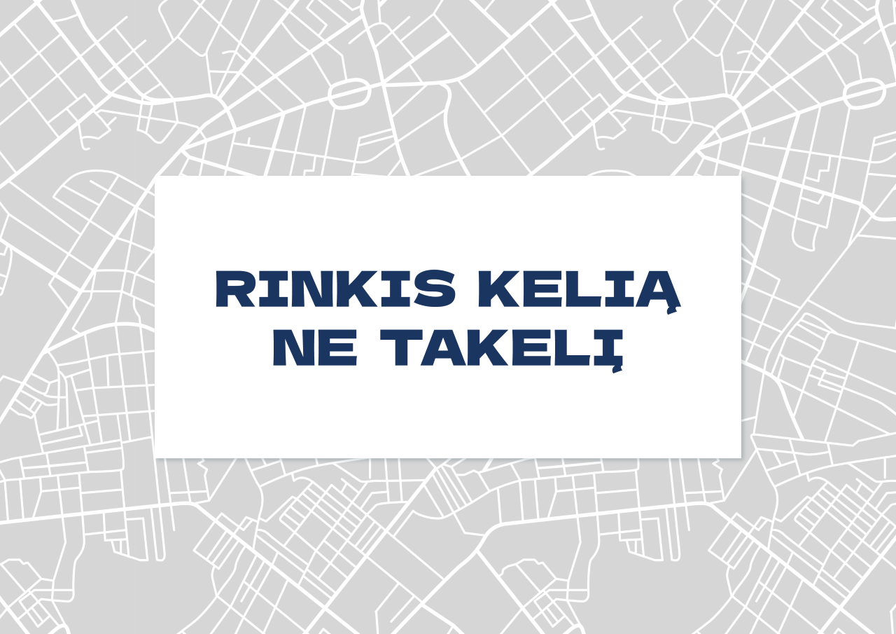 JAUNŲJŲ KELININKŲ KONKURSAS „RINKIS KELIĄ, NE TAKELĮ“