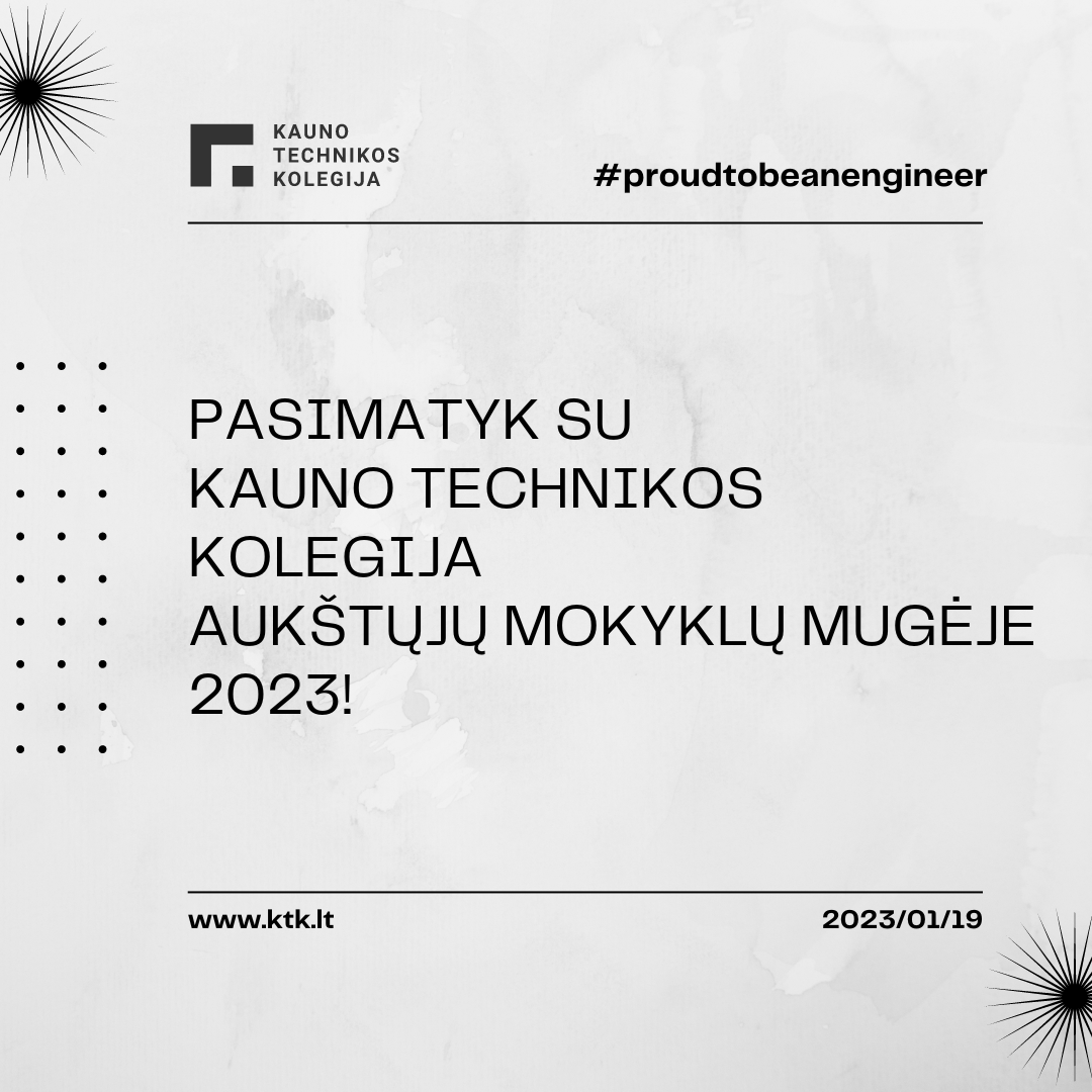 KTK Aukštųjų mokyklų mugėje 2023