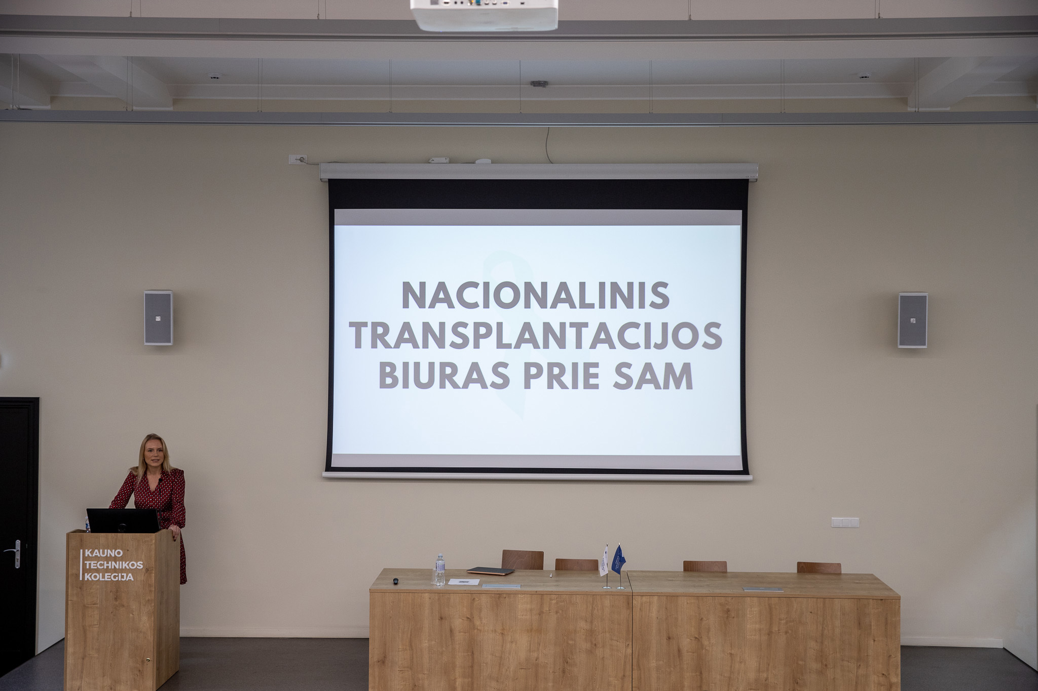 Nacionalinio transplantacijos biuro paskaita