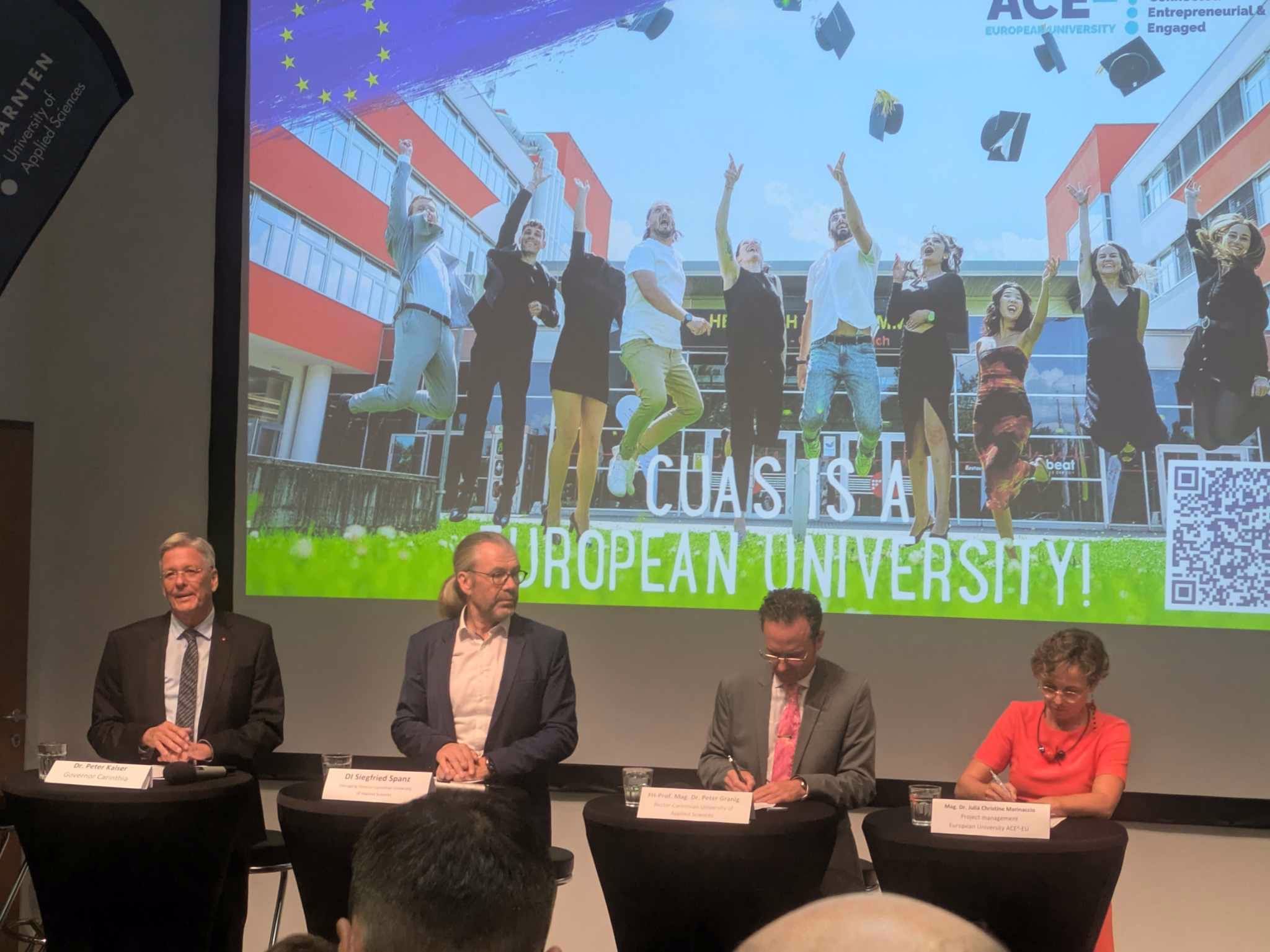 ACE2-EU aljanso narių vizitas Karintijos taikomųjų mokslų universitete