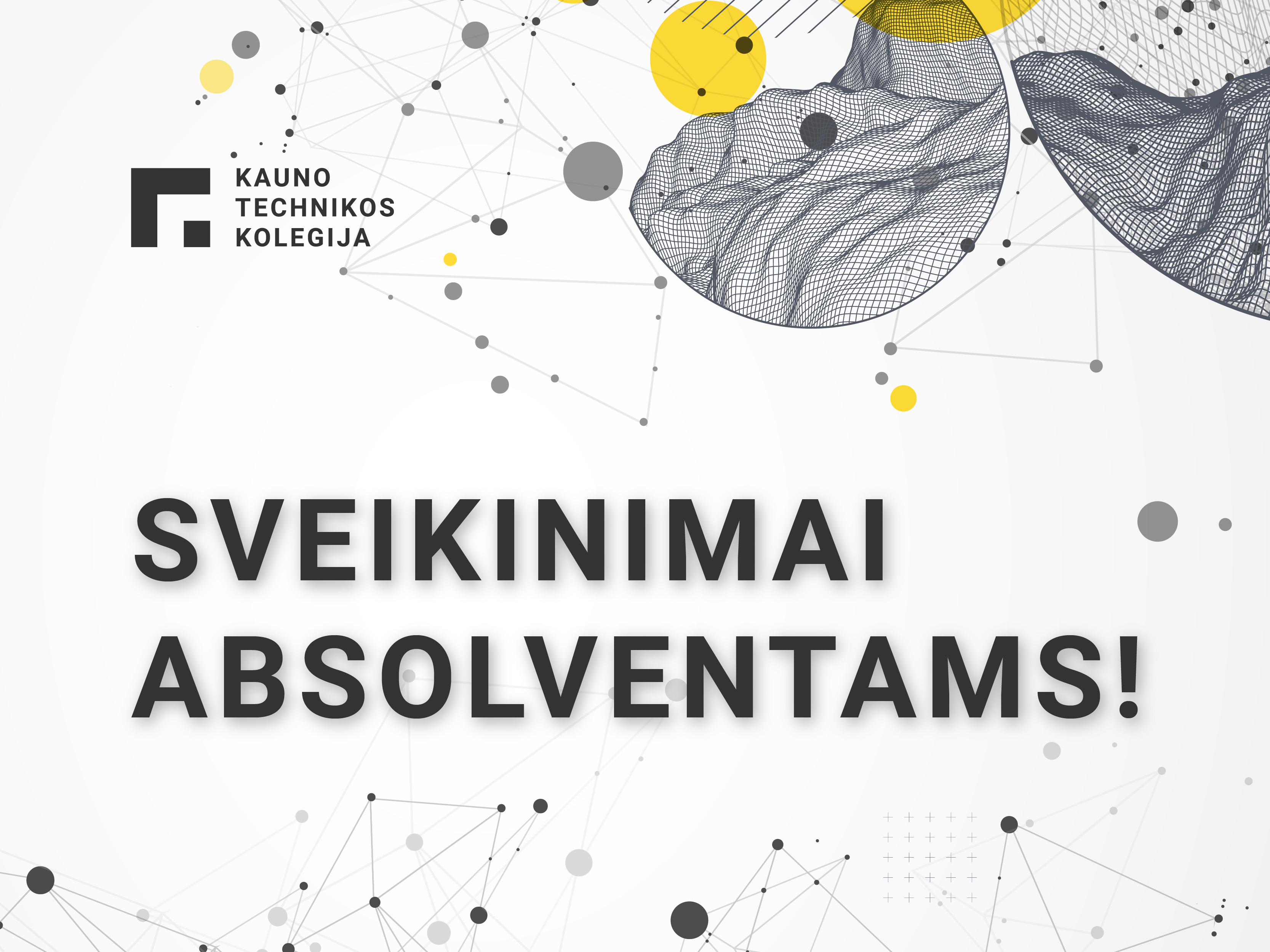 Sveikinimas absolventams