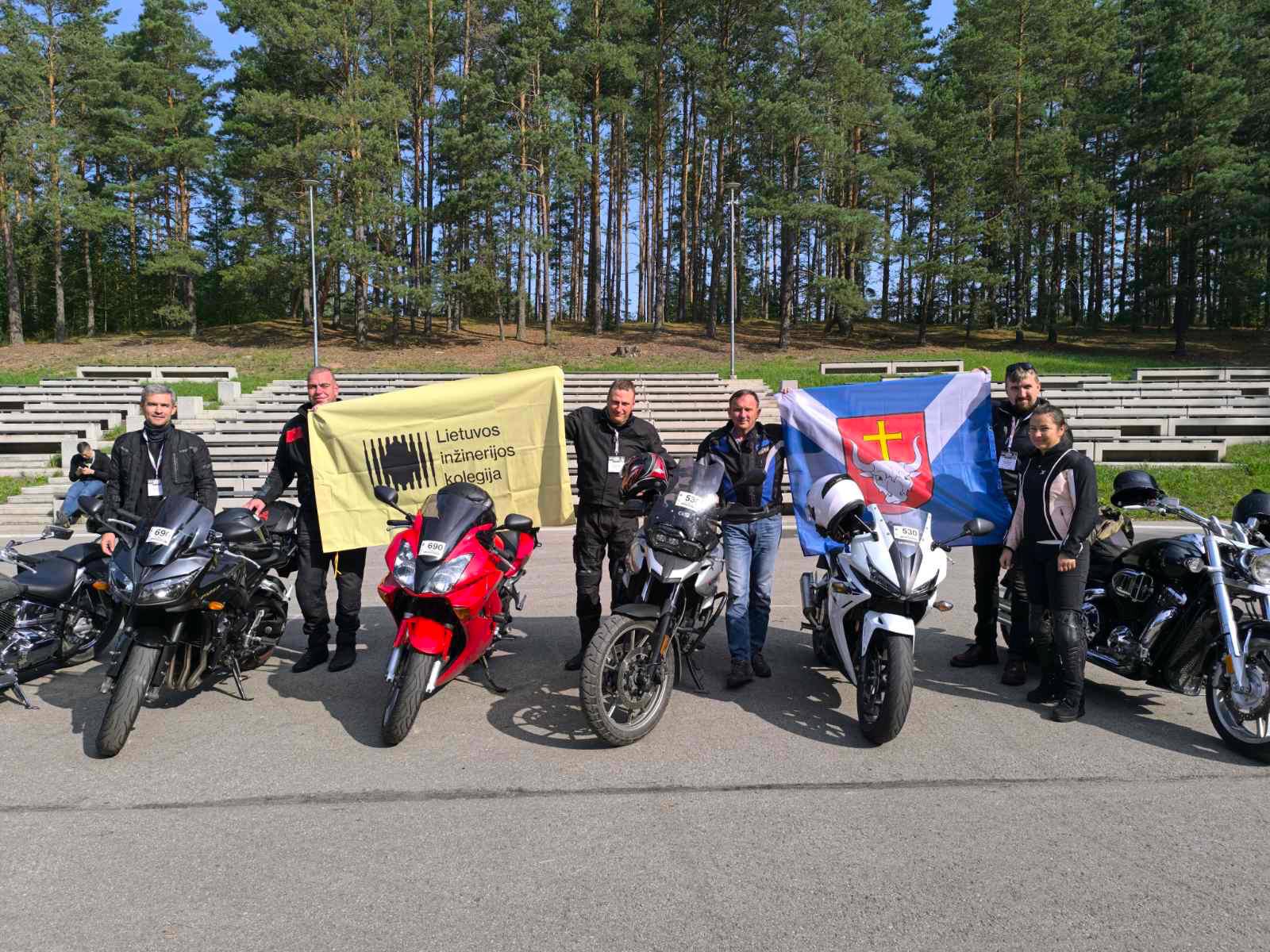 3 LIK komandos dalyvavo „Ryterna Modul Mototourism Rally 2024“