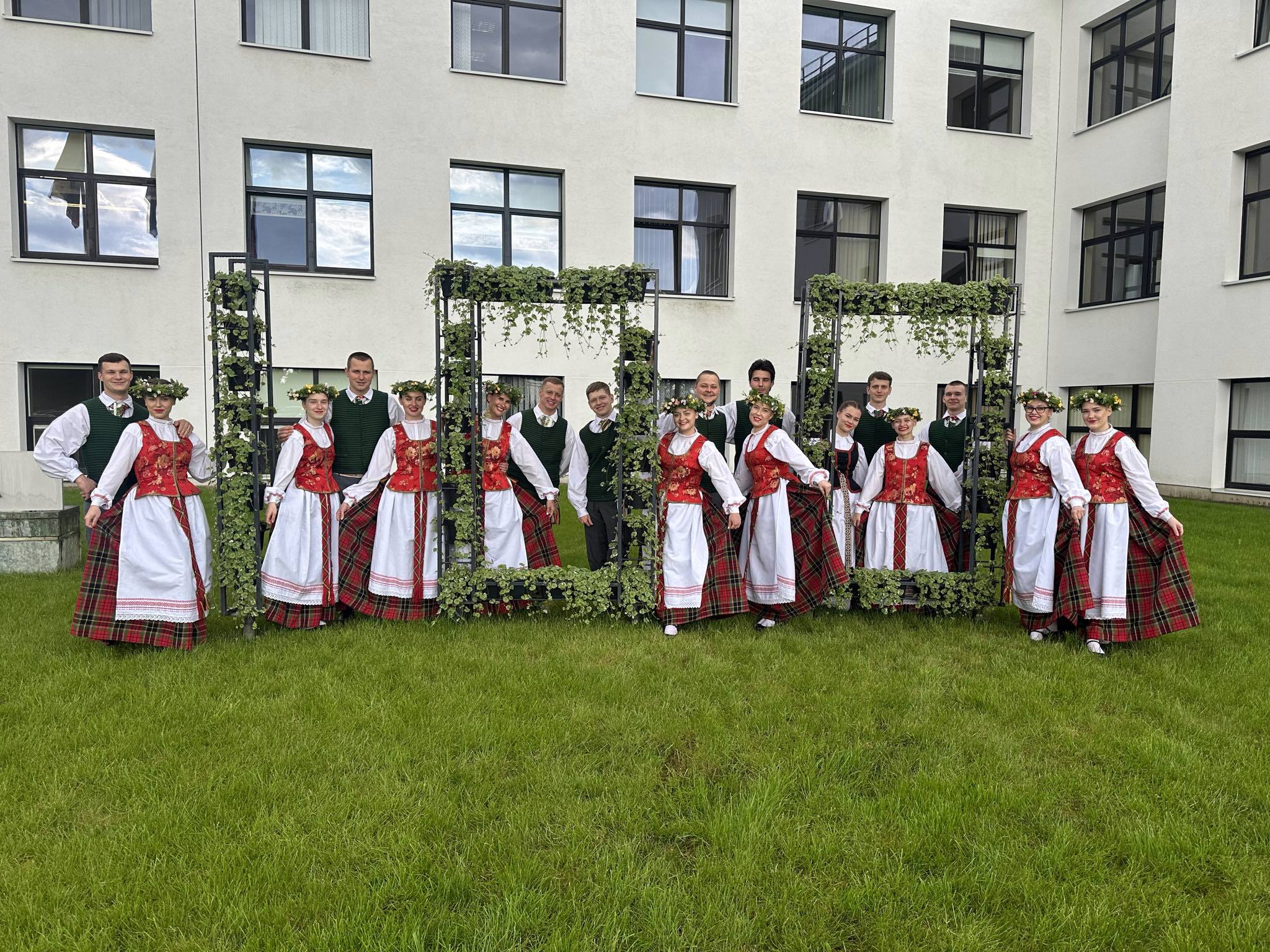 KTK tautinių šokių kolektyvas „Pušynėlis“ dalyvavo VDU ŽŪA organizuotame renginyje