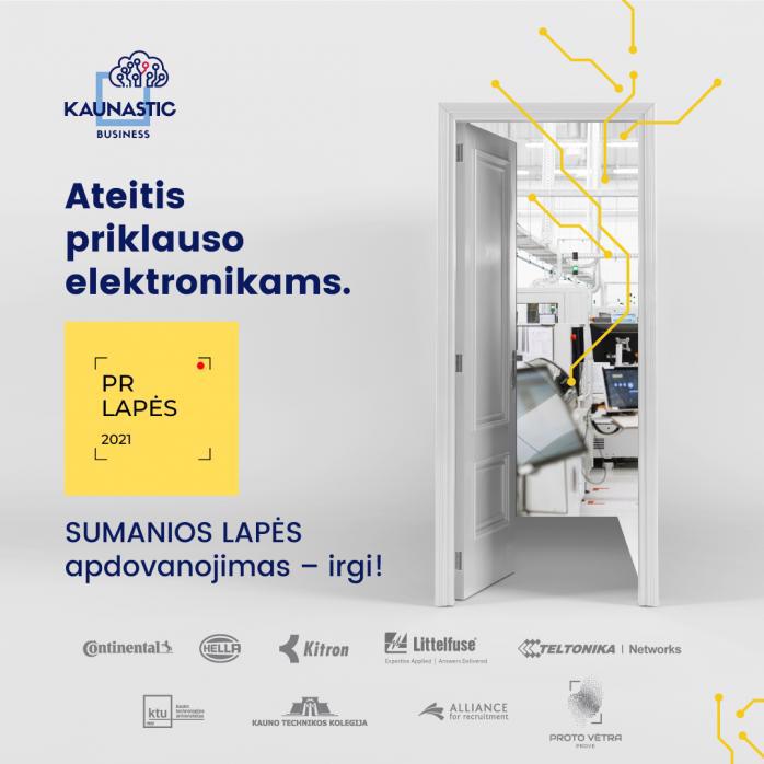 KAUNO TALENTŲ PRITRAUKIMO PROGRAMA – KOMUNIKACIJOS PROJEKTŲ NUGALĖTOJA