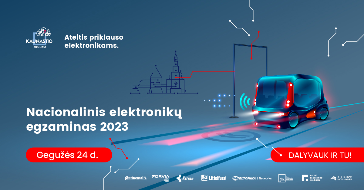 Nacionalinis elektronikų egzaminas 2023