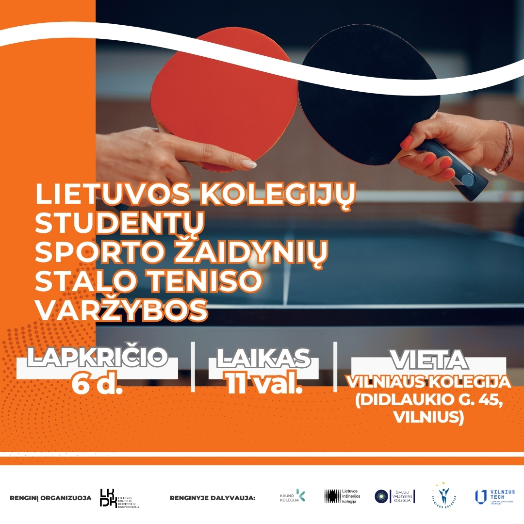 Lietuvos kolegijų studentų sporto žaidynės Vilniaus kolegijoje