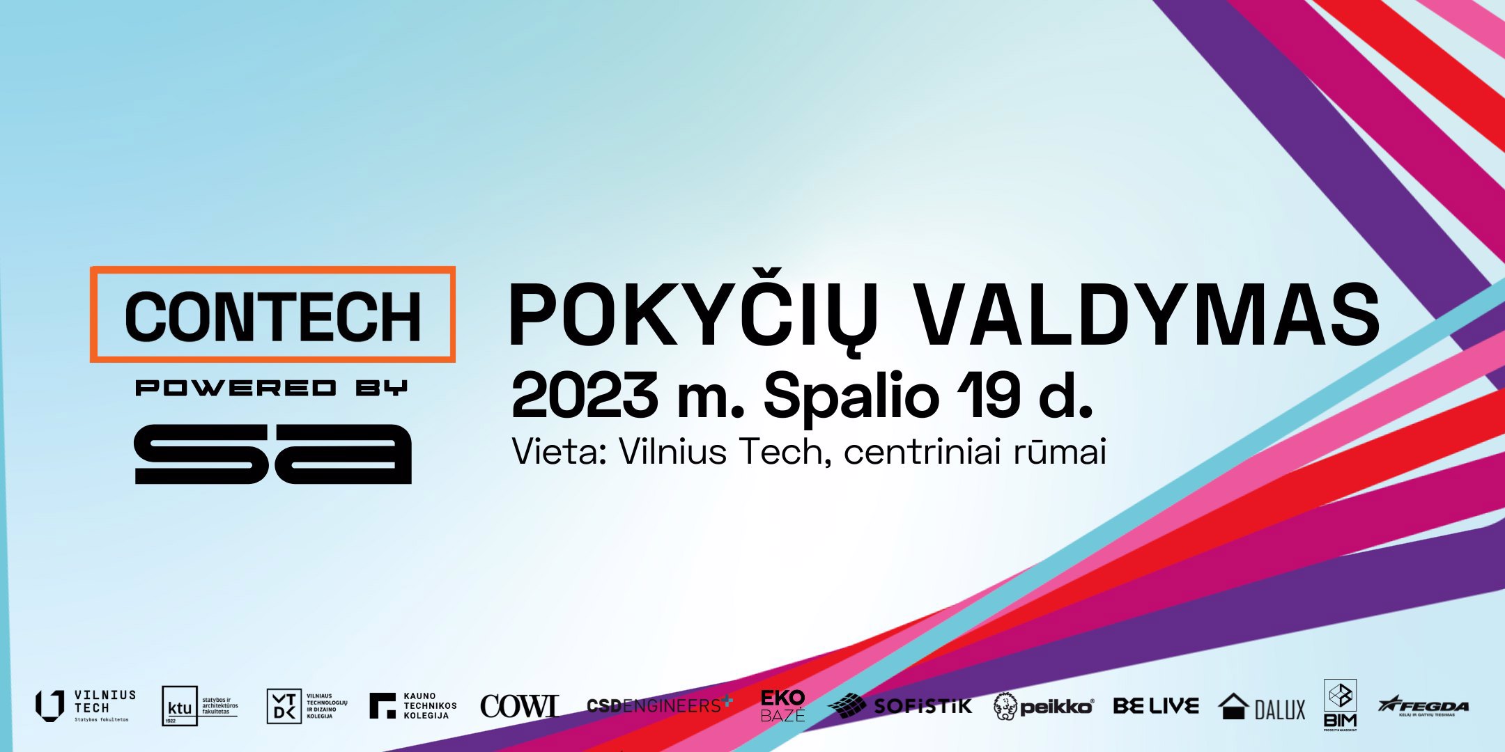 CONTECH konferencija „Pokyčių valdymas“